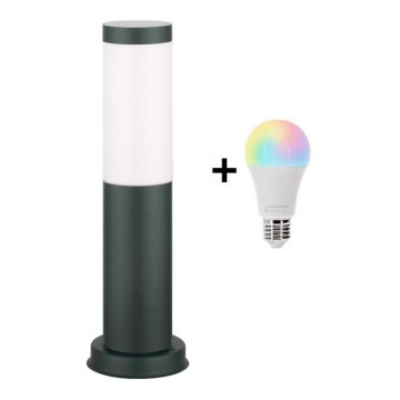 Brilagi - LED RGBW Stmívatelná venkovní lampa NOVA 1xE27/9W/230V 2700-6500K IP44 40 cm antracit