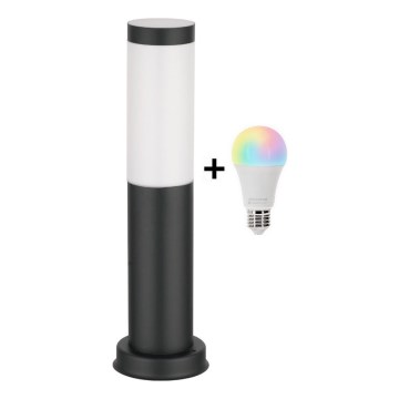 BRILAGI - LED RGBW Stmívatelná venkovní lampa NOVA 1xE27/9W/230V 2700-6500K IP44 40 cm černá