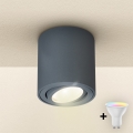 Brilagi - LED RGBW Stmívatelné bodové svítidlo MIA 1xGU10/4,8W/230V 3000K 84x80 mm antracit + dálkové ovládání