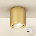 Brilagi - LED RGBW Stmívatelné bodové svítidlo MIA 1xGU10/4,8W/230V 3000K 84x80 mm zlatá + dálkové ovládání