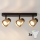 Brilagi - LED RGBW Stmívatelné bodové svítidlo NUGGET 3xGU10/4,8W/230V černá/zlatá