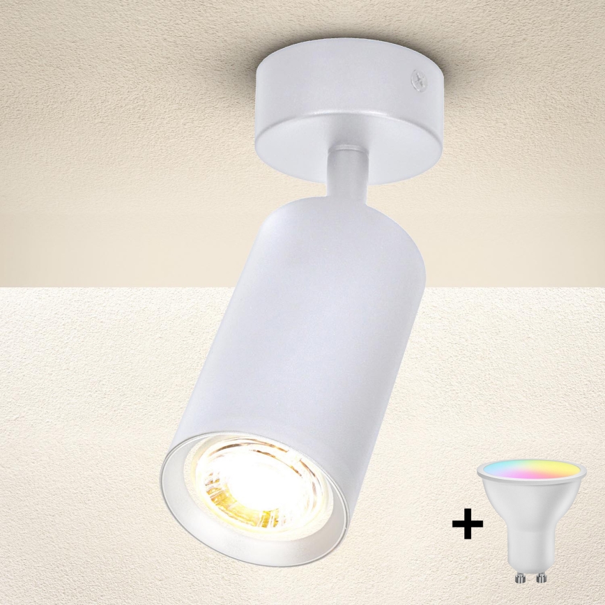 Brilagi - LED RGBW Stmívatelné bodové svítidlo SELE 1xGU10/6,5W/230V 2700-6500K bílá
