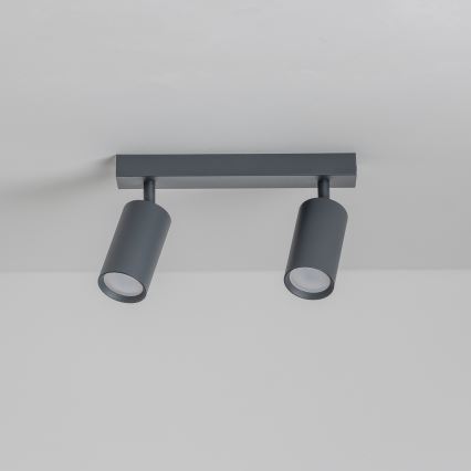 Brilagi - LED RGBW Stmívatelné bodové svítidlo SELE 2xGU10/4,8W/230V 3000K antracit + dálkové ovládání