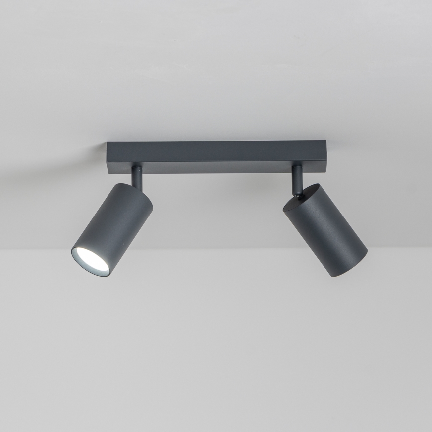 Brilagi - LED RGBW Stmívatelné bodové svítidlo SELE 2xGU10/4,8W/230V 3000K antracit + dálkové ovládání