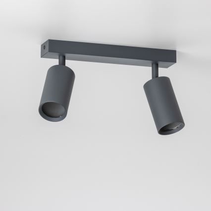 Brilagi - LED RGBW Stmívatelné bodové svítidlo SELE 2xGU10/6W/230V 3000K antracit + dálkové ovládání