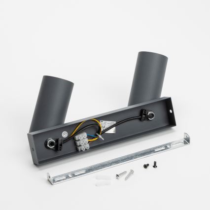 Brilagi - LED RGBW Stmívatelné bodové svítidlo SELE 2xGU10/6W/230V 3000K antracit + dálkové ovládání