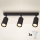 Brilagi - LED RGBW Stmívatelné bodové svítidlo SELE 3xGU10/6,5W/230V 2700-6500K černá