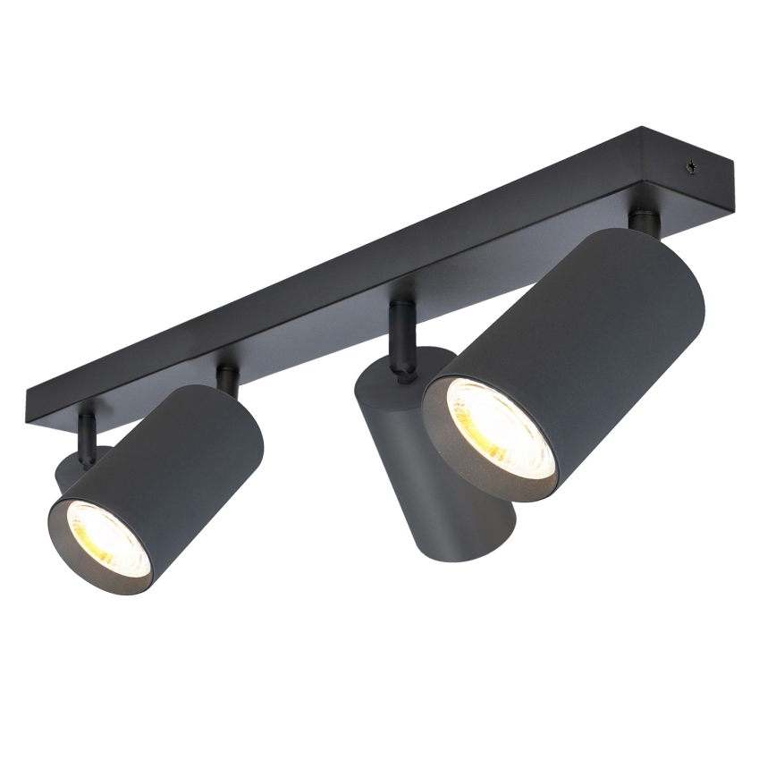 Brilagi - LED RGBW Stmívatelné bodové svítidlo SELE 4xGU10/4,8W/230V 3000K antracit + dálkové ovládání