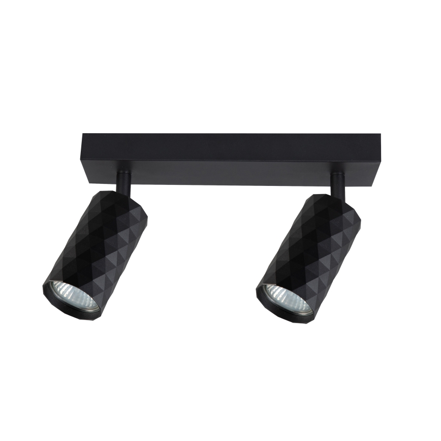 Brilagi - LED RGBW Stmívatelné bodové svítidlo SELE DIAMANT 2xGU10/4,8W/230V 3000K černá + dálkové ovládání
