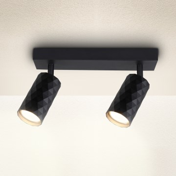 Brilagi - LED RGBW Stmívatelné bodové svítidlo SELE DIAMANT 2xGU10/6,5W/230V 2700-6500K Wi-Fi černá