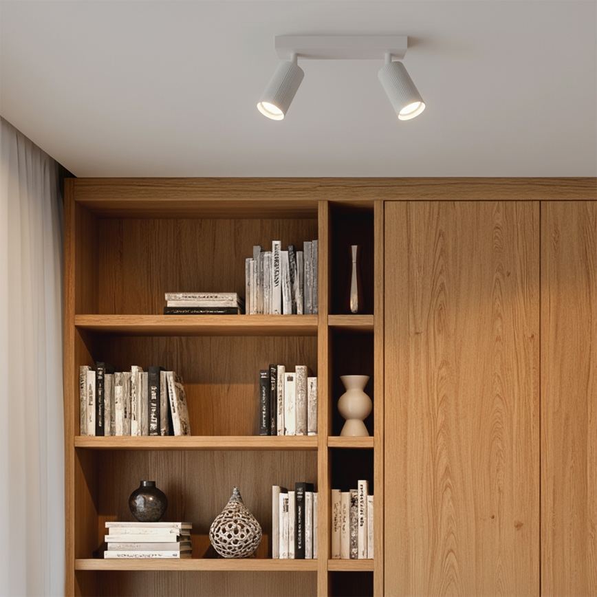 Brilagi - LED RGBW Stmívatelné bodové svítidlo SELE MODERN 2xGU10/4,8W/230V 3000K bílá + dálkové ovládání