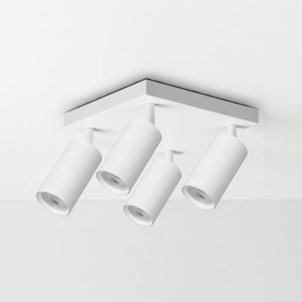 Brilagi - LED RGBW Stmívatelné bodové svítidlo SELE SQUARE 4xGU10/6,5W/230V 2700-6500K bílá