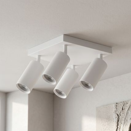 Brilagi - LED RGBW Stmívatelné bodové svítidlo SELE SQUARE 4xGU10/6,5W/230V 2700-6500K bílá
