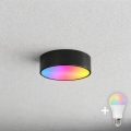 BRILAGI - LED RGBW Stmívatelné koupelnové stropní svítidlo CLARE 1xE27/12W/230V 2700-6500K pr. 20 cm IP54 černá
