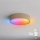 Brilagi - LED RGBW Stmívatelné koupelnové stropní svítidlo CLARE 2xE27/9W/230V 2700-6500K pr. 30 cm IP54 Wi-Fi béžová
