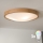 Brilagi - LED RGBW Stmívatelné stropní svítidlo CARVALHO SLIM 3xE27/9W/230V 2700-6500K Wi-Fi dub pr. 47 cm