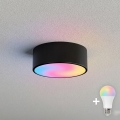 BRILAGI - LED RGBW Stmívatelné stropní svítidlo CLARE 1xE27/12W/230V 2700-6500K pr. 20 cm černá