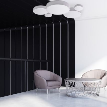 BRILAGI - LED RGBW Stmívatelné stropní svítidlo CLARE 1xE27/12W/230V 2700-6500K pr. 20 cm bílá
