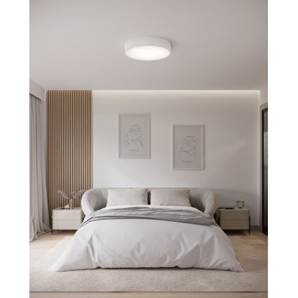 Brilagi - LED RGBW Stmívatelné stropní svítidlo CLARE 3xE27/9W/230V 2700-6500K pr. 40 cm Wi-Fi bílá