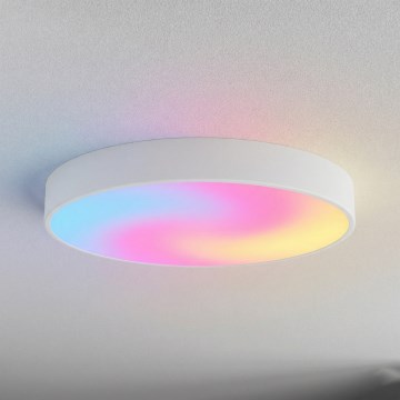 Brilagi - LED RGBW Stmívatelné stropní svítidlo CLARE 5xE27/9W/230V 2700-6500K pr. 60 cm Wi-Fi bílá