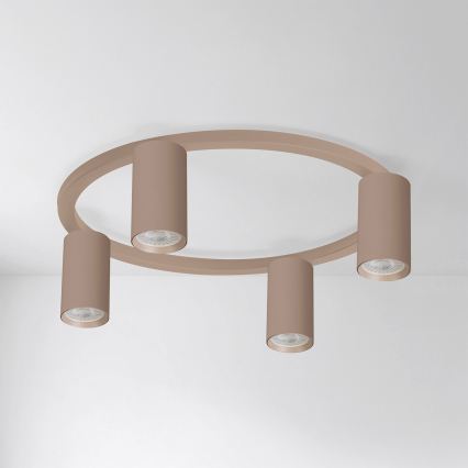 Brilagi - LED RGBW Stmívatelné stropní svítidlo SELE 4xGU10/6,5W/230V 2700-6500K béžová