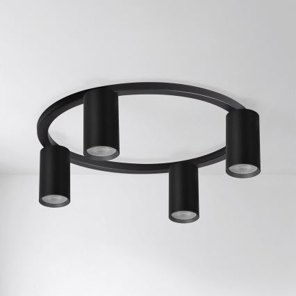 Brilagi - LED RGBW Stmívatelné stropní svítidlo SELE 4xGU10/6,5W/230V 2700-6500K černá