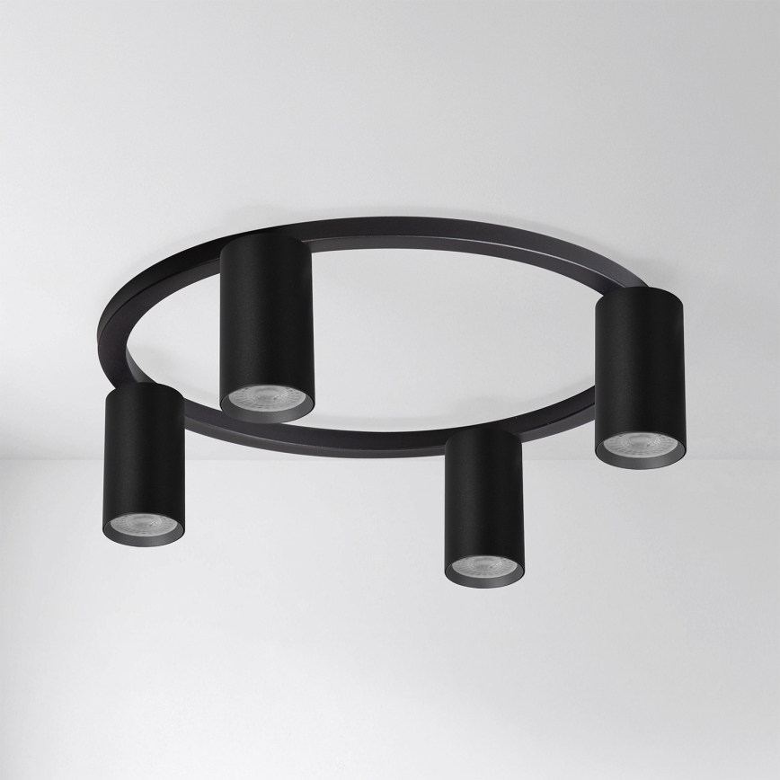 Brilagi - LED RGBW Stmívatelné stropní svítidlo SELE 4xGU10/6,5W/230V 2700-6500K černá