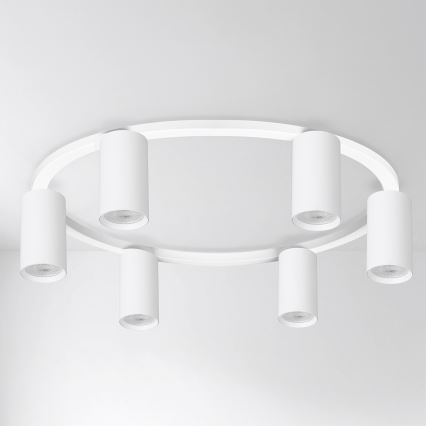 Brilagi - LED RGBW Stmívatelné stropní svítidlo SELE 6xGU10/6,5W/230V 2700-6500K bílá + dálkové ovládání