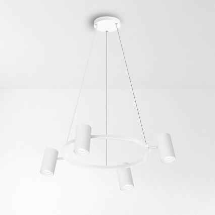Brilagi - LED RGBW Stmívatelný lustr na lanku SELE 4xGU10/6,5W/230V 2700-6500K bílá