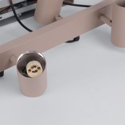 Brilagi - LED RGBW Stmívatelný lustr na lanku SELE 6xGU10/6,5W/230V 2700-6500K béžová + dálkové ovládání