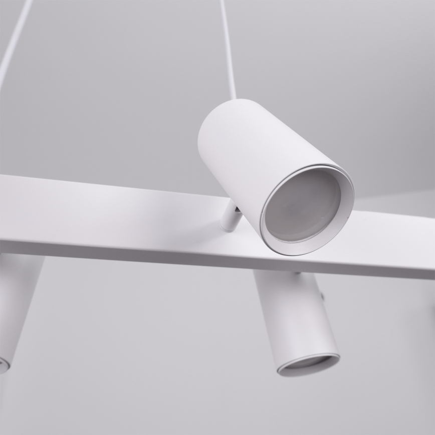 Brilagi - LED RGBW Stmívatelný lustr na lanku SELE 6xGU10/6,5W/230V 2700-6500K bílá + dálkové ovládání