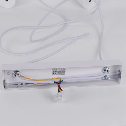 Brilagi - LED RGBW Stmívatelný lustr na lanku SELE 6xGU10/6,5W/230V 2700-6500K bílá + dálkové ovládání