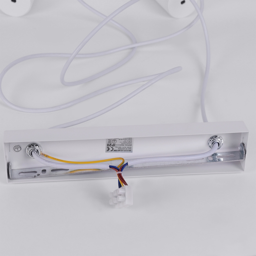 Brilagi - LED RGBW Stmívatelný lustr na lanku SELE 6xGU10/6,5W/230V 2700-6500K bílá + dálkové ovládání
