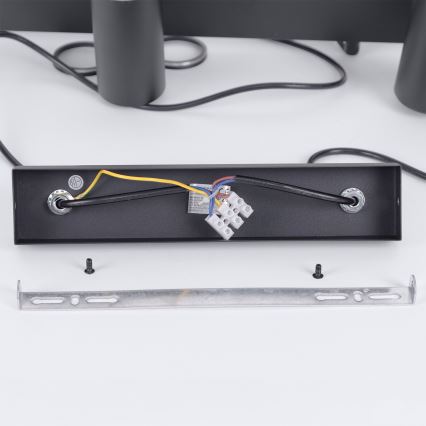 Brilagi - LED RGBW Stmívatelný lustr na lanku SELE 6xGU10/6,5W/230V 2700-6500K černá + dálkové ovládání