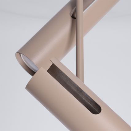 Brilagi - LED RGBW Stmívatelný lustr na tyči BRANCH 2xGU10/6,5W/230V 2700-6500K béžová