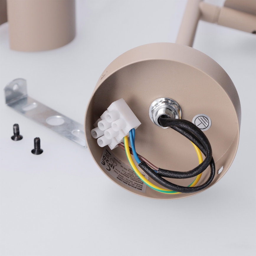 Brilagi - LED RGBW Stmívatelný lustr na tyči BRANCH 2xGU10/6,5W/230V 2700-6500K béžová