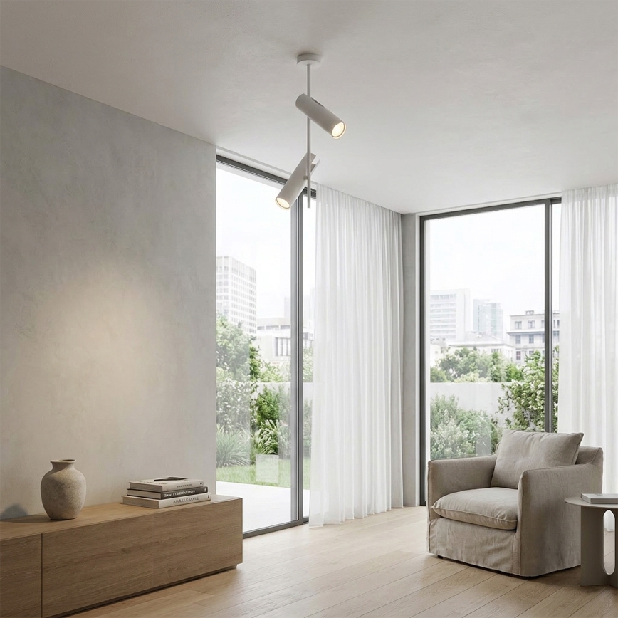 Brilagi - LED RGBW Stmívatelný lustr na tyči BRANCH 2xGU10/6,5W/230V 2700-6500K bílá