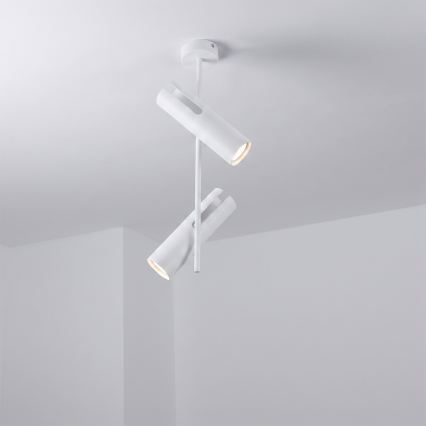 Brilagi - LED RGBW Stmívatelný lustr na tyči BRANCH 2xGU10/6,5W/230V 2700-6500K bílá