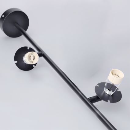Brilagi - LED RGBW Stmívatelný lustr na tyči BRANCH 2xGU10/6,5W/230V 2700-6500K černá
