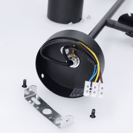 Brilagi - LED RGBW Stmívatelný lustr na tyči BRANCH 2xGU10/6,5W/230V 2700-6500K černá