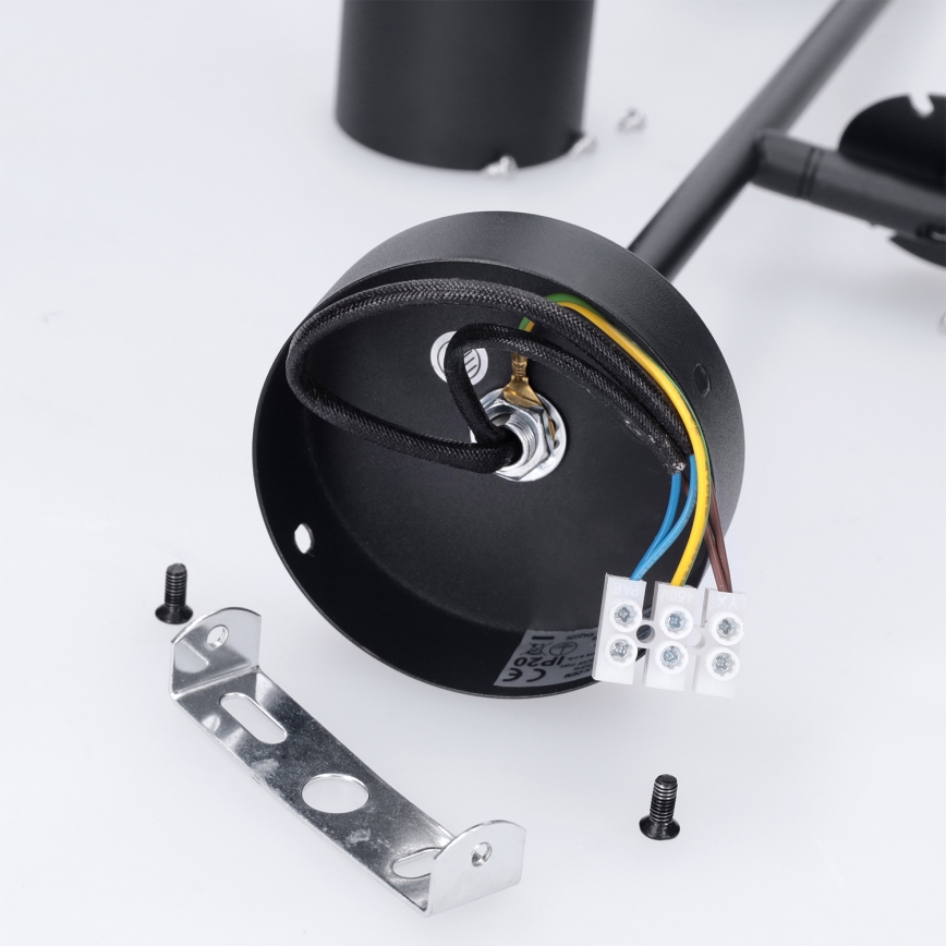Brilagi - LED RGBW Stmívatelný lustr na tyči BRANCH 2xGU10/6,5W/230V 2700-6500K černá