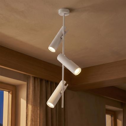 Brilagi - LED RGBW Stmívatelný lustr na tyči BRANCH 3xGU10/6,5W/230V 2700-6500K bílá