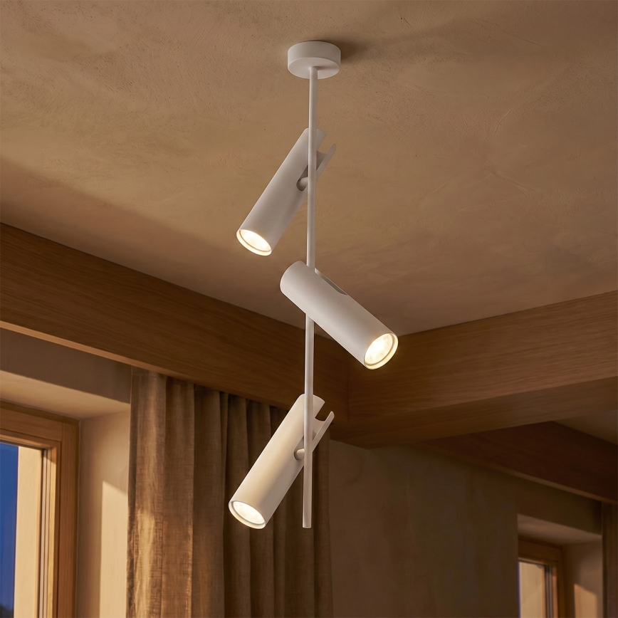 Brilagi - LED RGBW Stmívatelný lustr na tyči BRANCH 3xGU10/6,5W/230V 2700-6500K bílá