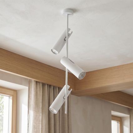 Brilagi - LED RGBW Stmívatelný lustr na tyči BRANCH 3xGU10/6,5W/230V 2700-6500K bílá