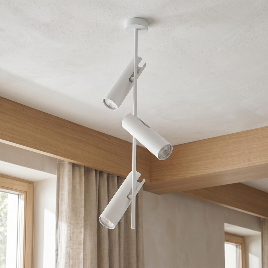 Brilagi - LED RGBW Stmívatelný lustr na tyči BRANCH 3xGU10/6,5W/230V 2700-6500K bílá