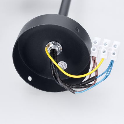 Brilagi - LED RGBW Stmívatelný lustr na tyči BRANCH 3xGU10/6,5W/230V 2700-6500K černá