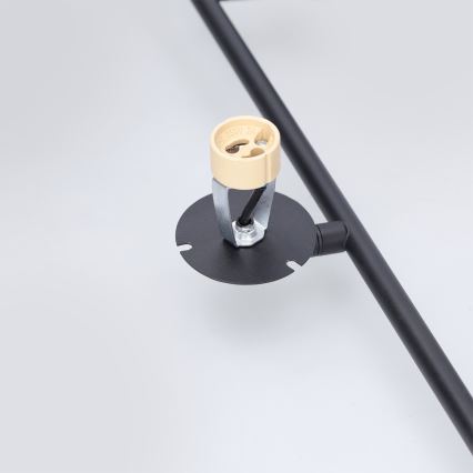 Brilagi - LED RGBW Stmívatelný lustr na tyči BRANCH 3xGU10/6,5W/230V 2700-6500K černá