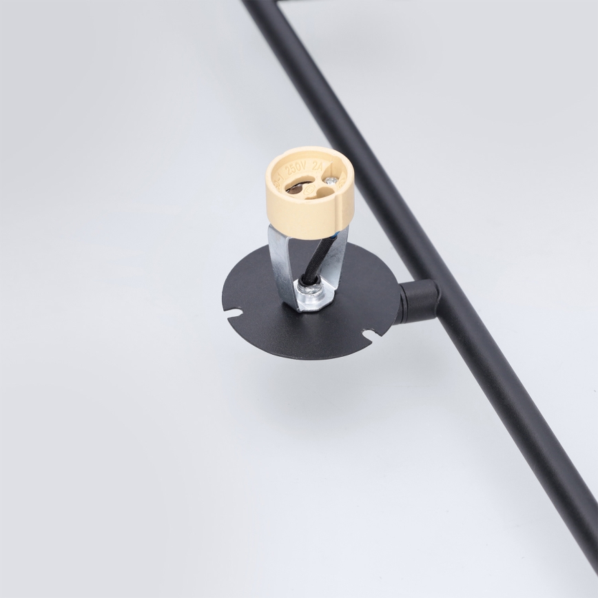 Brilagi - LED RGBW Stmívatelný lustr na tyči BRANCH 3xGU10/6,5W/230V 2700-6500K černá