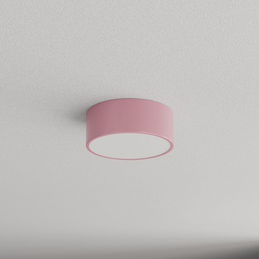 Brilagi - LED RGBW Stmívatelné stropní svítidlo CLARE 1xE27/12W/230V pr. 20 cm růžová