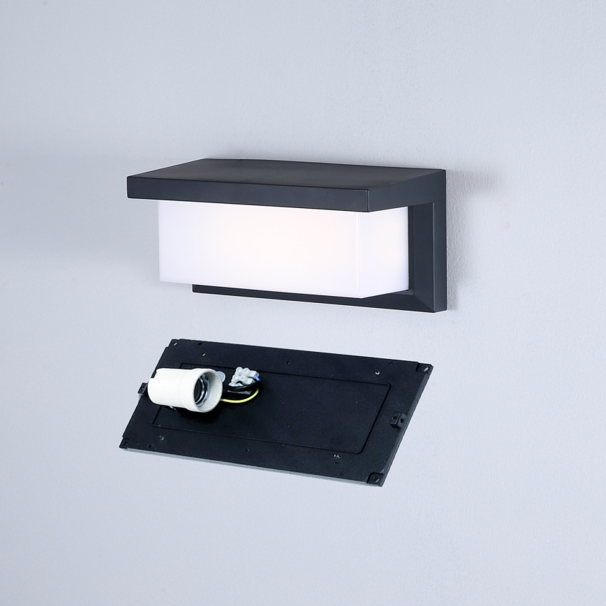 BRILAGI - LED RGBW Stmívatelné venkovní nástěnné svítidlo BRICKY 1xE27/12W/230V 2700-6500K antracit IP54